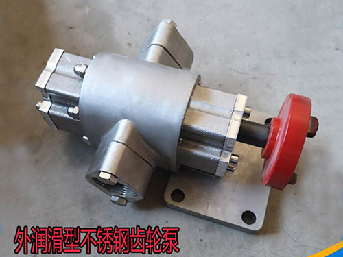 廣東外(wai)潤滑不鏽鋼齒(chǐ)輪泵