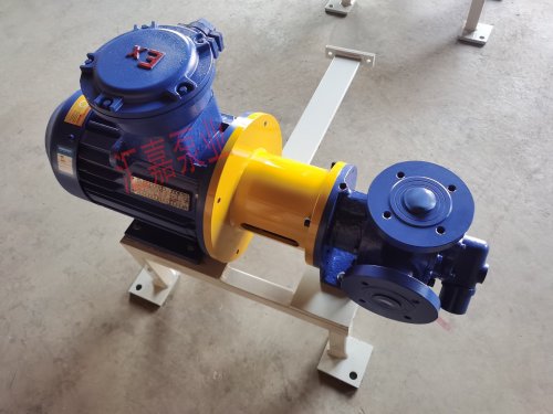 無洩(xie)漏磁力高粘度齒(chǐ)輪泵